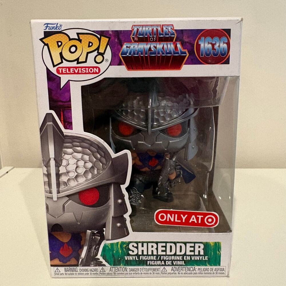 Turtles of Grayskull Shredder Funko Pop 1636